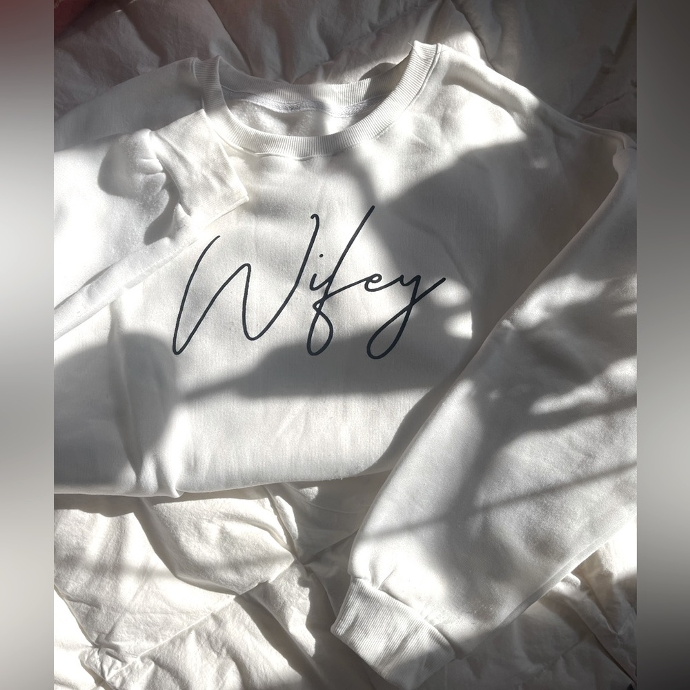 “wifey” Crewneck